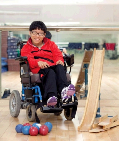 33회 전국장애인체전 보치아 동메달 주인공 돔명대 우정민 씨