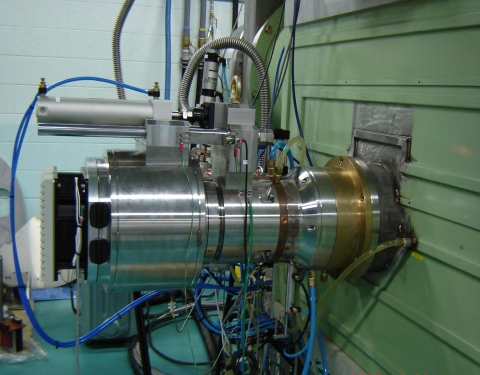 개발된 30 kW급 전자빔 발생시스템(전자빔 가속전압: 20kV, 최대출력전류: 1.5A)