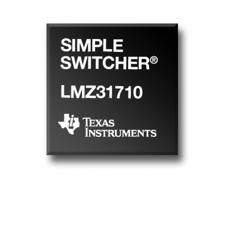 TI는 10A LMZ31710을 포함하여 심플 스위처® 제품군의 새로운 전원 관리 모듈 3종을 출시했다.