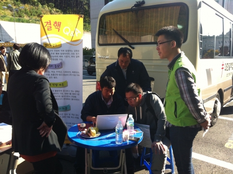 동명대는 10월 29일 외국인유학생 건강체험을 실시한다.