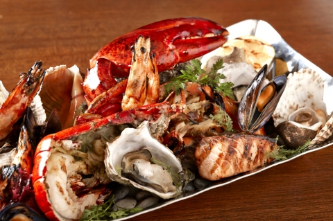 붓처스컷 seafood platter