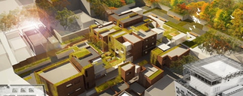 대한민국 조경대전 국토부장관상 수상한 건국대 학생팀의 조감도