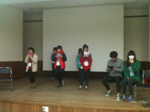 2012년에 우리두리한마음 문화예술 가족캠프가 진행됐다.