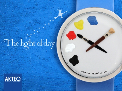 이솔에프엔씨는 프랑스 정통 패션 시계 브랜드 악테오를 국내에 공식 론칭한다.