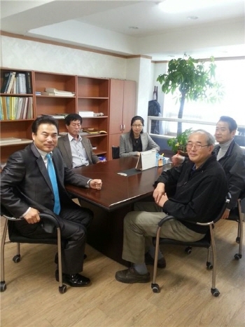 제원종합건설이 독도장학재단 설립 기념 발대식을 진행한다.