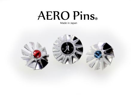 DAISHIN's 5-Axis Machined Solid Pin Badge Online Shop “AEROPins” Grand Open!
