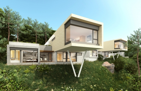 더스프링 투시도(Bar타입)