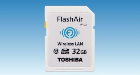 Toshiba: 32GB “FlashAir(TM)”, the SDHC memory card with embedded wireless LAN communications
