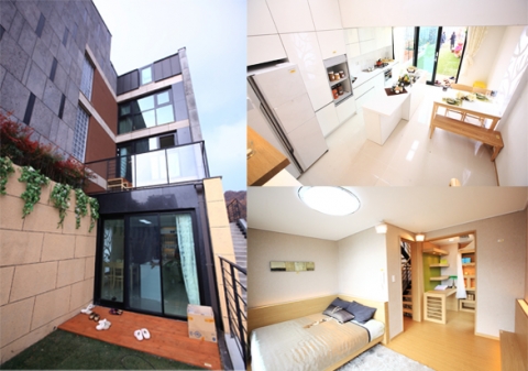 남양주의 타운하우스 힐링수가 지난 16일 모델하우스를 오픈했다.