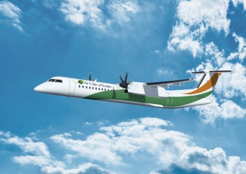 Bombardier와 Air Cote d'Ivoire가 최대 4대의 Q400 NextGen 항공기 계약을 체결했다.
