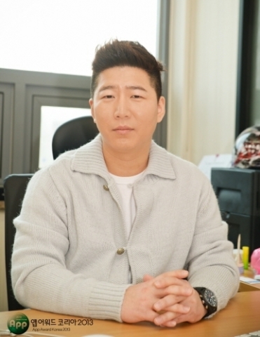 앱어워드코리아 2013 대상을 수상한 배달통 김상훈 대표