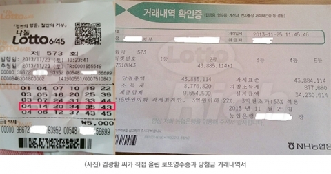 한 남성이 여동생으로부터 행운의 2달러를 받은 후, 실제 로또 2등에 당첨돼 화제다.