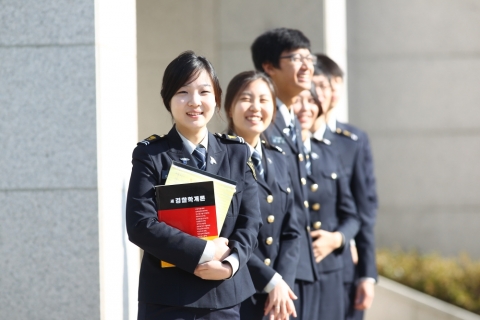 한국영상대 경찰행정과 학생들의 모습 (※본 보도자료의 합격자와는 관련 없음)