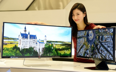 LG Electronics (LG) will break new ground with the launch of its 34-inch IPS 21:9 UltraWide (Model U...