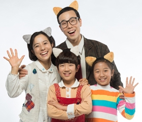 뮤지컬 구름빵 주크박스플라잉어드벤처 시즌3의 가족사진
