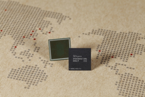 SK하이닉스가 세계 최초로 개발한 20나노급 8Gb LPDDR4