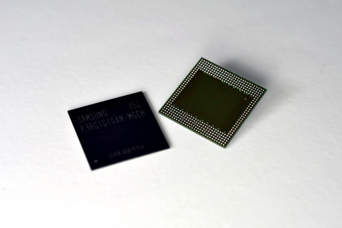 Samsung Develops Industry’s First 8Gb LPDDR4 Mobile DRAM