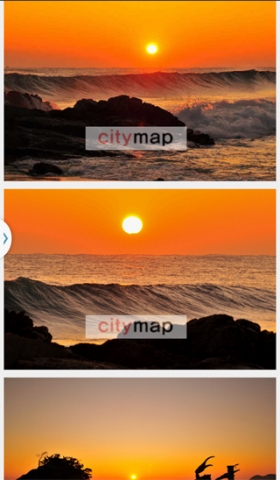 망양로해변(울진) 일출광경