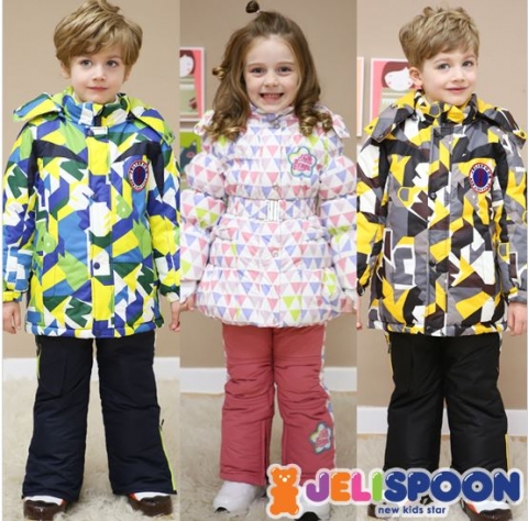 이아이클럽 남녀아동 스키복세트