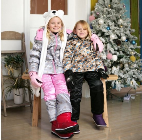 이아이클럽 남녀아동 스키복세트