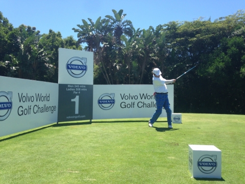 2013 볼보 월드 골프 챌린지(2013 Volvo World Golf Challenge) 월드 파이널에 한국대표로 참가한 볼보트럭코리아 고객 우병용씨