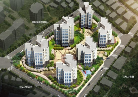 상도동 서희스타힐스 조감도2