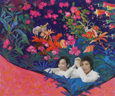 미남이시네요 드라마속 캐릭터가 예술작품으로 재창조 된다.(그림 속 모델 장근석, 정용화)