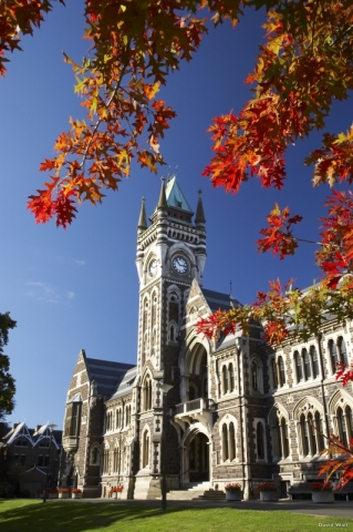 뉴질랜드관광청이 2월의 여행지로 오타고대학을 추천했다.