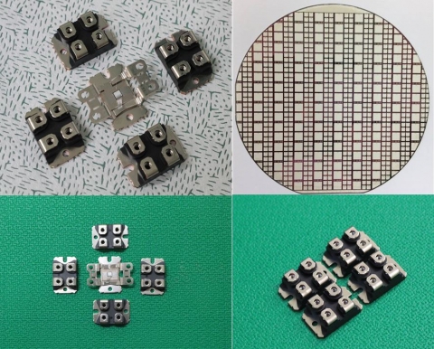 SiC MOSFET 칩 및 완성 소자