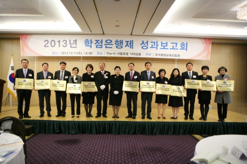 명지전문대학교 평생교육원이 국가평생교육진흥원이 주관하는 2013년 학점은행제 우수기관(BEST ACBS)에 선정되었다.