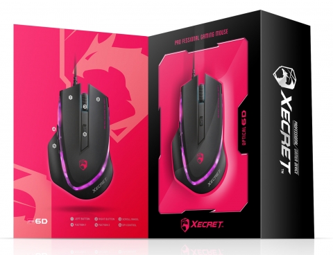 로이체가 게이머의 비밀병기 Xecret gaming mouse XG-8400M을 출시한다.