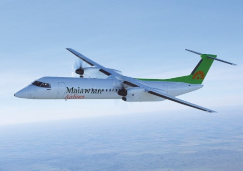 Bombardier Aerospace가 말라위의 Malawian Airlines of Lilongwe가 지난 달 Q400 NextGen 터보 프로펠러기를 운항하기 시작하면서 이 항공사를 동사 항공기를 운항하는 항공사 중의 하나로 맞이했다.