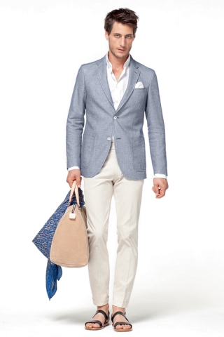 CH 캐롤리나 헤레라가 2014 S/S 남성복 컬렉션을 공개했다.