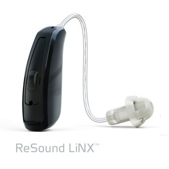 ReSound LiNX is a Made for iPhone hearing aid that offers direct streaming of sound from iPhone, iPad and iPod touch, allowing wearers to utilize their hearing aids to talk on the phone and listen to music in high-quality stereo sound without the need for an additional remote control, accessory or pendant.