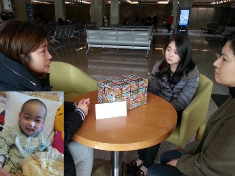 이선우 양(아시아퍼시픽외국인학교, 3학년) 하은이 부모 방문