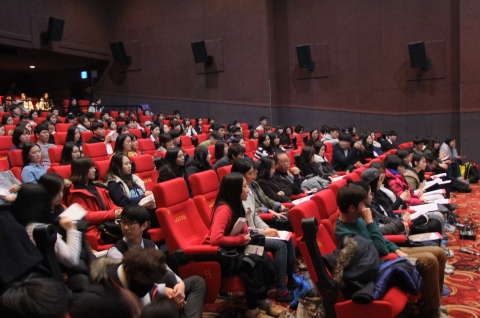 2015년 연극영화과 및 실용음악 입시설명회가 개최됐다.