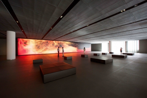 현대차그룹 인재개발원 마북캠퍼스 내에 위치한 비전홀(Vision Hall) 전경