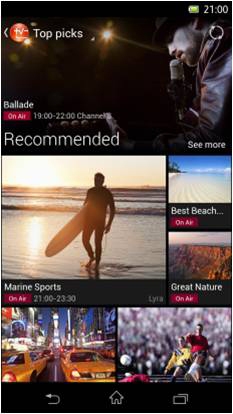 You can find the TV shows just right for you.