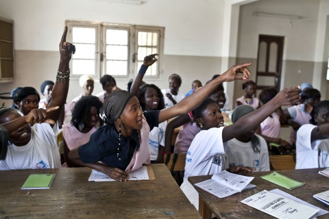 올웨이즈-유네스코(© Always UNESCO)의 세네갈 내 문맹 퇴치 사업