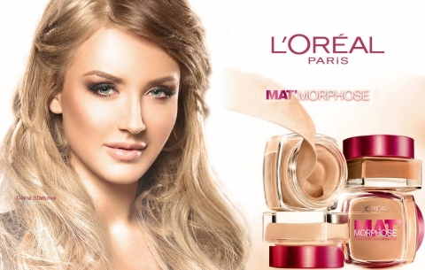 2011 여왕 Diana Starkova_Loreal Paris Face 다이아나스타코바