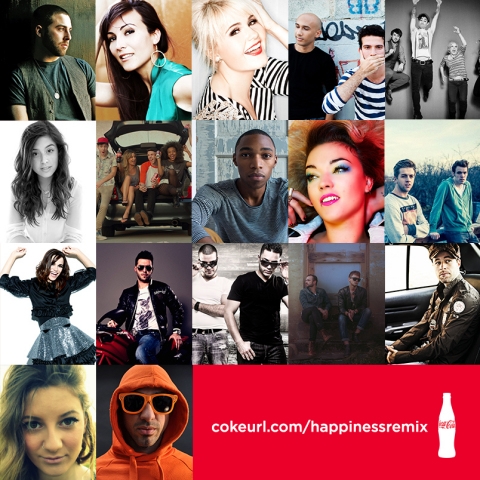 ‘해피니스 리믹스’는 코카콜라가 세계 200여 개 시장에서 진행 중인 ‘코카콜라가 행복을 엽니다’(Coca-Cola Open Happiness) 캠페인의 일환으로 선보인 최신작이다. ‘해피니스 리믹스’ 제작에 관한 자세한 사항과 참여 아티스트 관련 정보는 ‘코카콜라 저니’(Coca-Cola Journey, http://goo.gl/Je72RK )에서 찾아볼 수 있다.