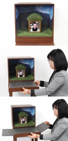 독도지킴국민행동본부가 국내 최초 차례상 납골당을 개발했다.