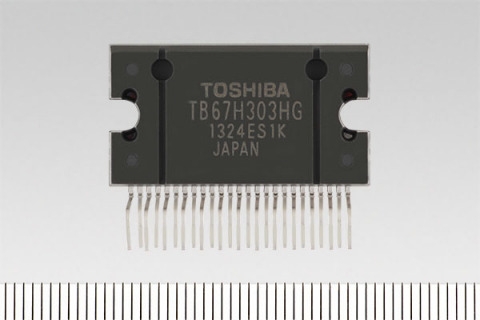 Toshiba: “TB67H303HG”, the industry's first monolithic DC brush motor driver IC realizing 10A o...