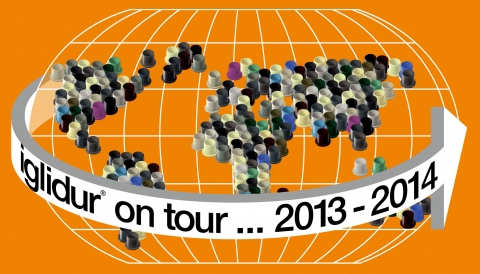 iglidur on tour라는 이구스가 기획한 iglidur 세계 일주는 30년 전 첫번째 iglidur의 탄생을 기념하는 행사다. 폴리머 베어링 iglidur 는 현재까지 40