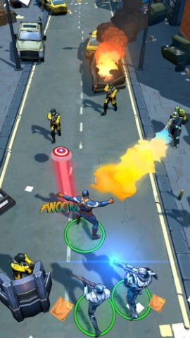 게임로프트는 28일 마블 슈퍼히어로 영화 캡틴 아메리카: 윈터 솔져의 영화 공식 모바일 게임을 애플 앱스토어와 구글 플레이 스토어를 통해 출시했다.