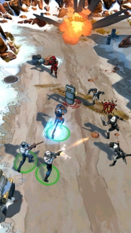 게임로프트는 28일 마블 슈퍼히어로 영화 캡틴 아메리카: 윈터 솔져의 영화 공식 모바일 게임을 애플 앱스토어와 구글 플레이 스토어를 통해 출시했다.