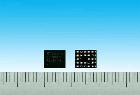 Toshiba: “TZ1001MBG”, an application processor for wearable devices