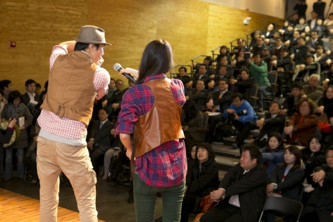 2013년 4월 11일 서울시 청년일자리허브 개관식