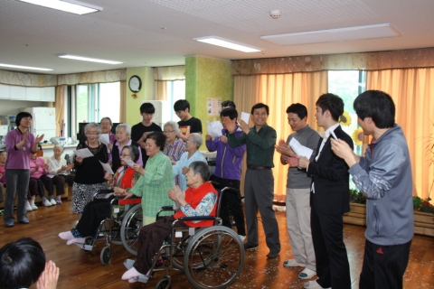한국보건복지인력개발원이 재능나눔 봉사활동을 펼쳤다.