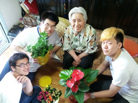 원예치료활동 사진